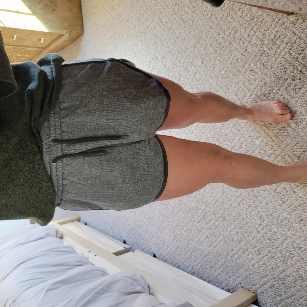 Women's Gray Casual Shorts GYM SHARK XS